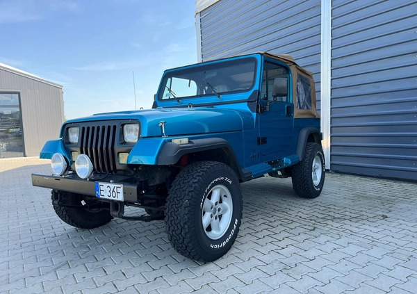 Jeep Wrangler cena 64700 przebieg: 152000, rok produkcji 1992 z Swarzędz małe 191